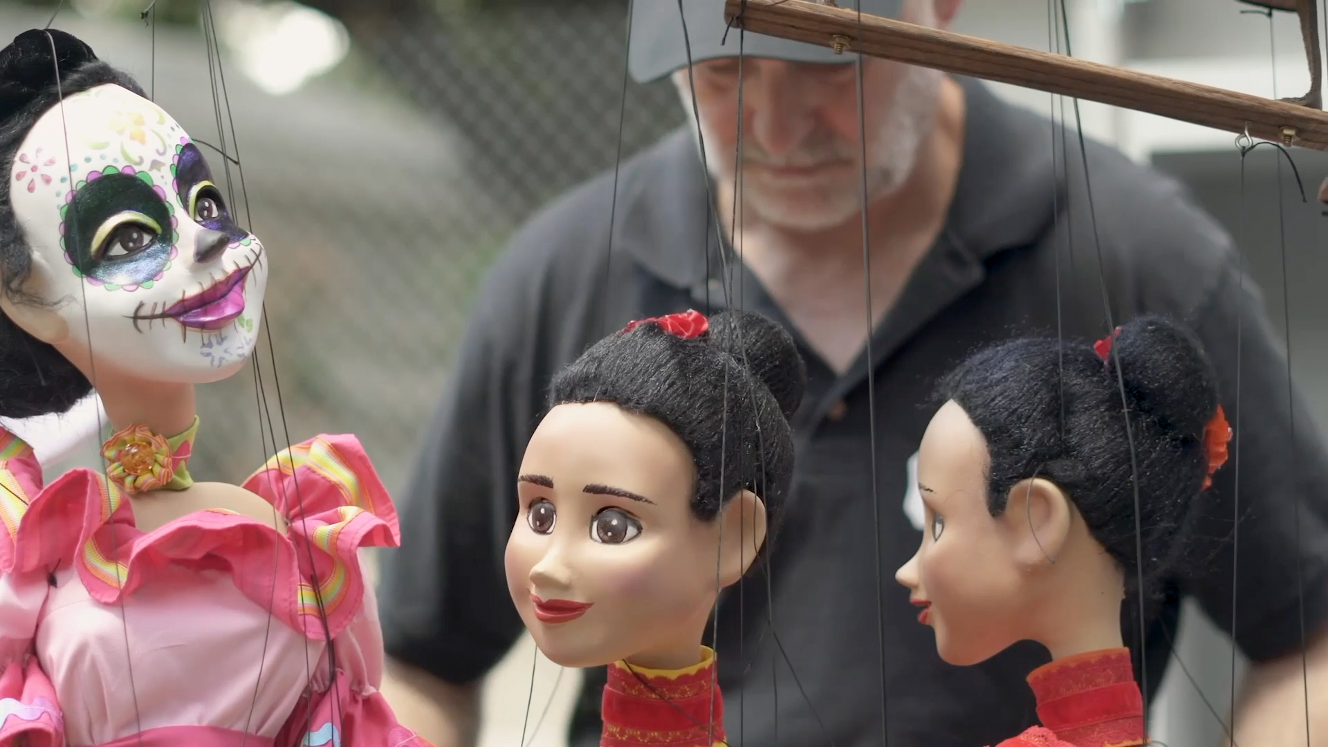 Over 100 marionettes come to life to celebrate a fiesta of color at the 2019 State Fair of Texas.