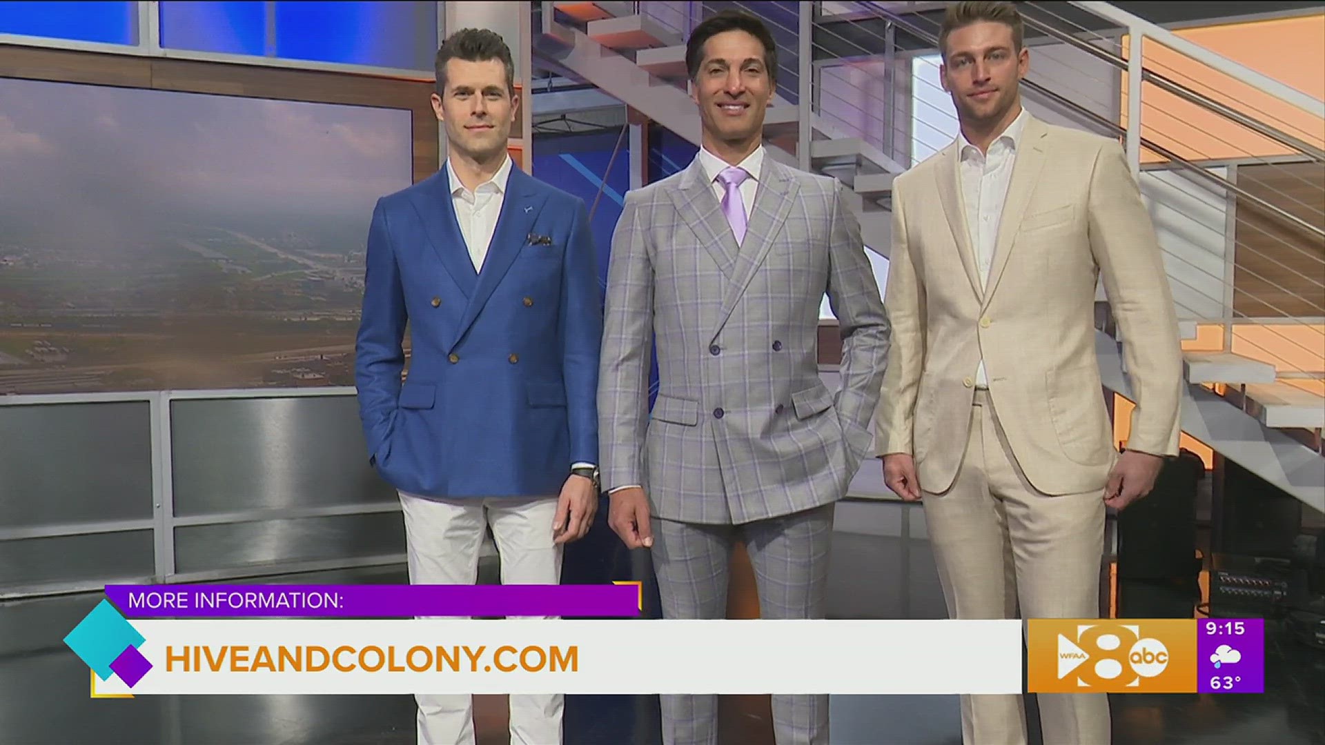 Pablo Mendez with Hive&Colony from Northpark show us stylish suits for Spring and how to get the perfect fit. Go to hiveandcolony.com for more information.