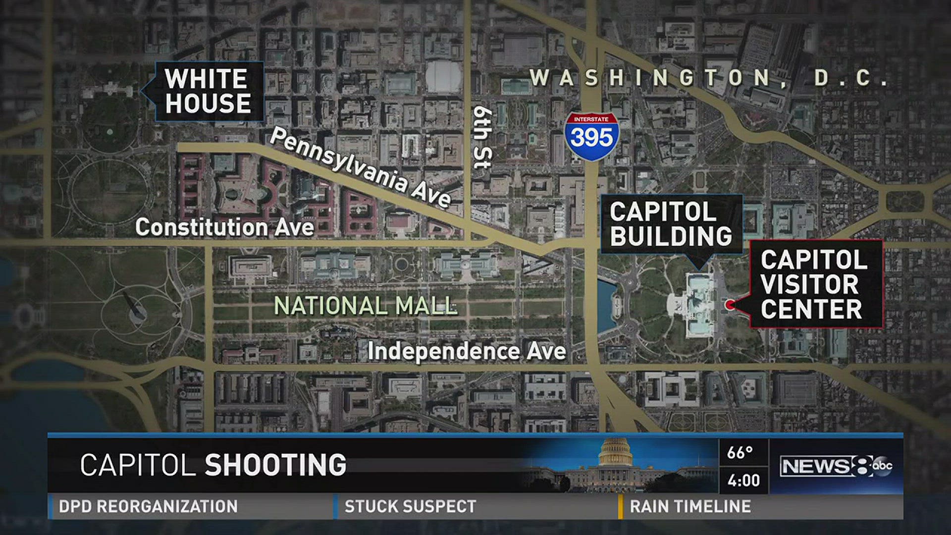 Suspect in custody after shooting near Capitol | wfaa.com