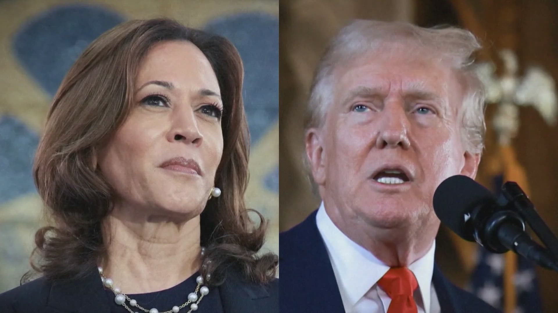 Harris said she would agree to a second debate with the ex-president. But Trump is not committing.