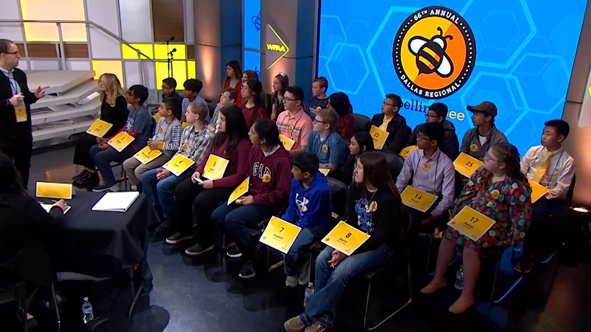 Students from northern and eastern Texas competed at the 66th Annual Dallas Regional Spelling Bee for their chance to advance to the Scripps National Spelling Bee.
