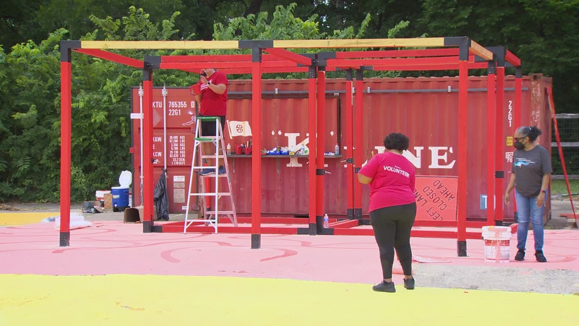 New plaza created at Malcom X Boulevard in South Dallas - Vimarsana News