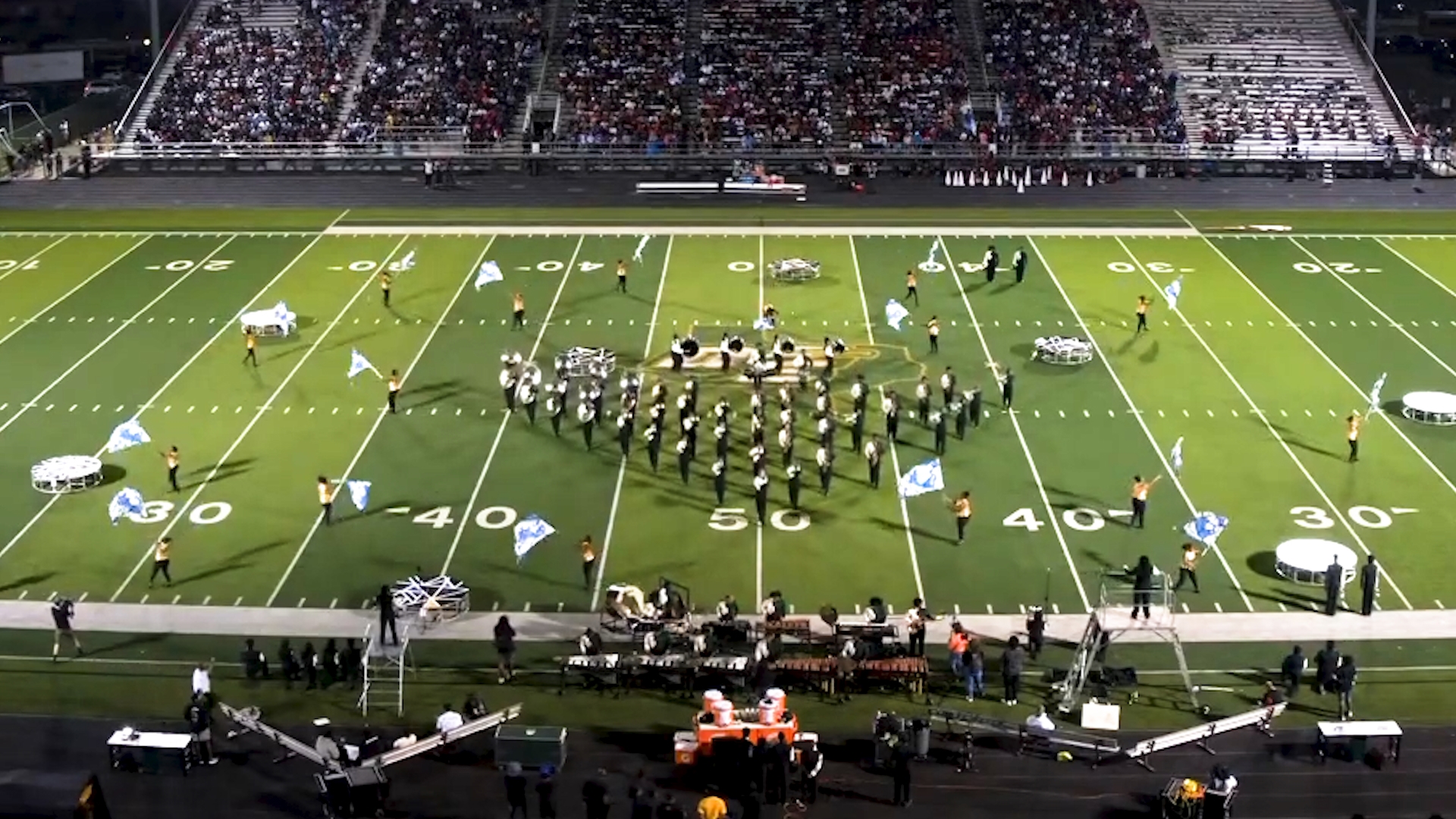 Watch the DeSoto High School Marching Band's halftime performance from October 11, 2024.