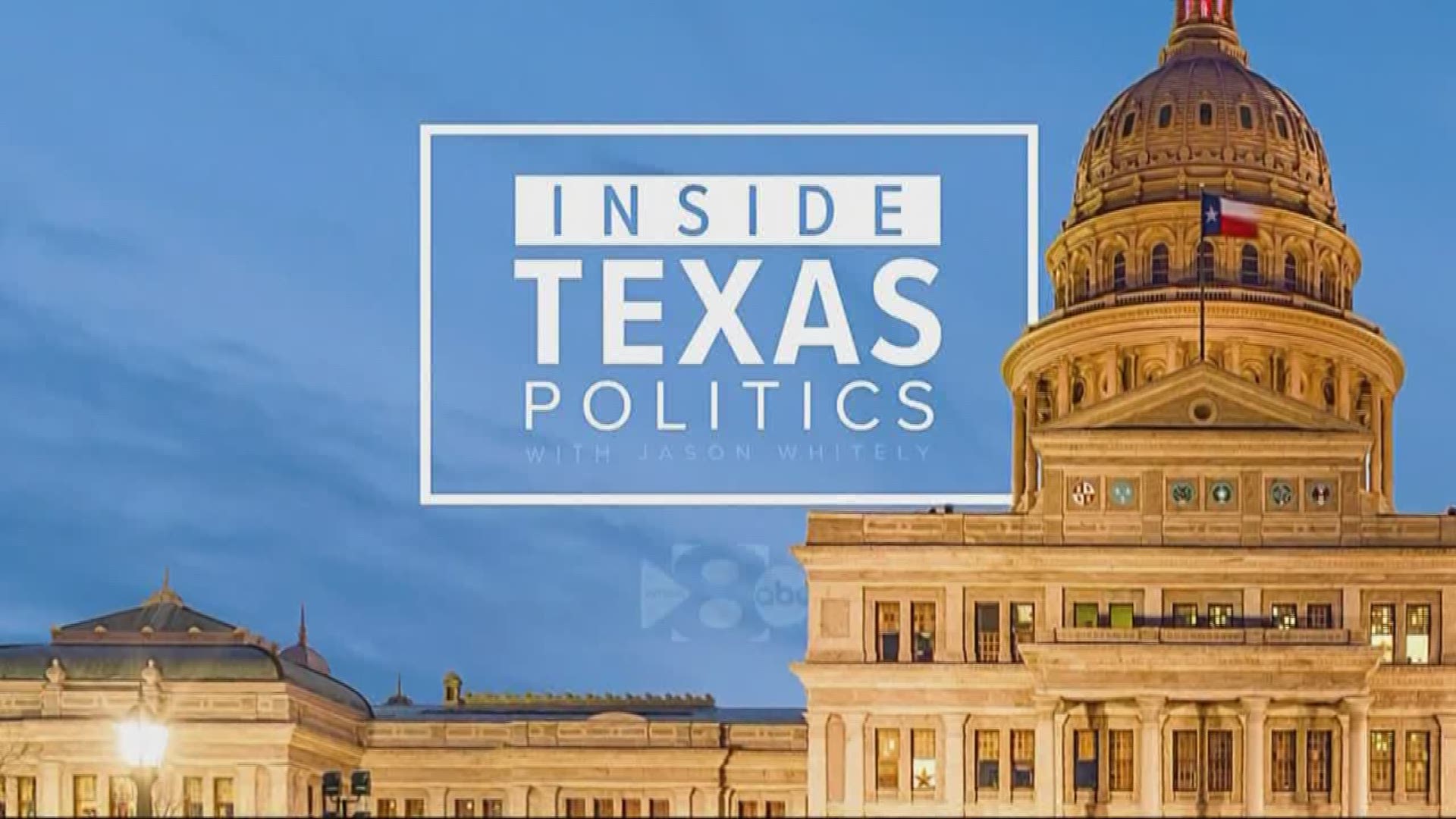 Here's a look at what's happening politically across Texas.
