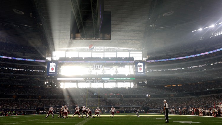 Dallas Cowboy Stadium (AT&T Stadium) Protected from Graffiti with  Vandlguard by Rainguard - Rainguard Water Sealers