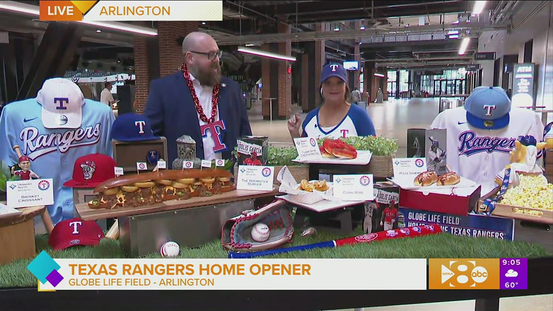 Texas Rangers Opening Day Food and Fun