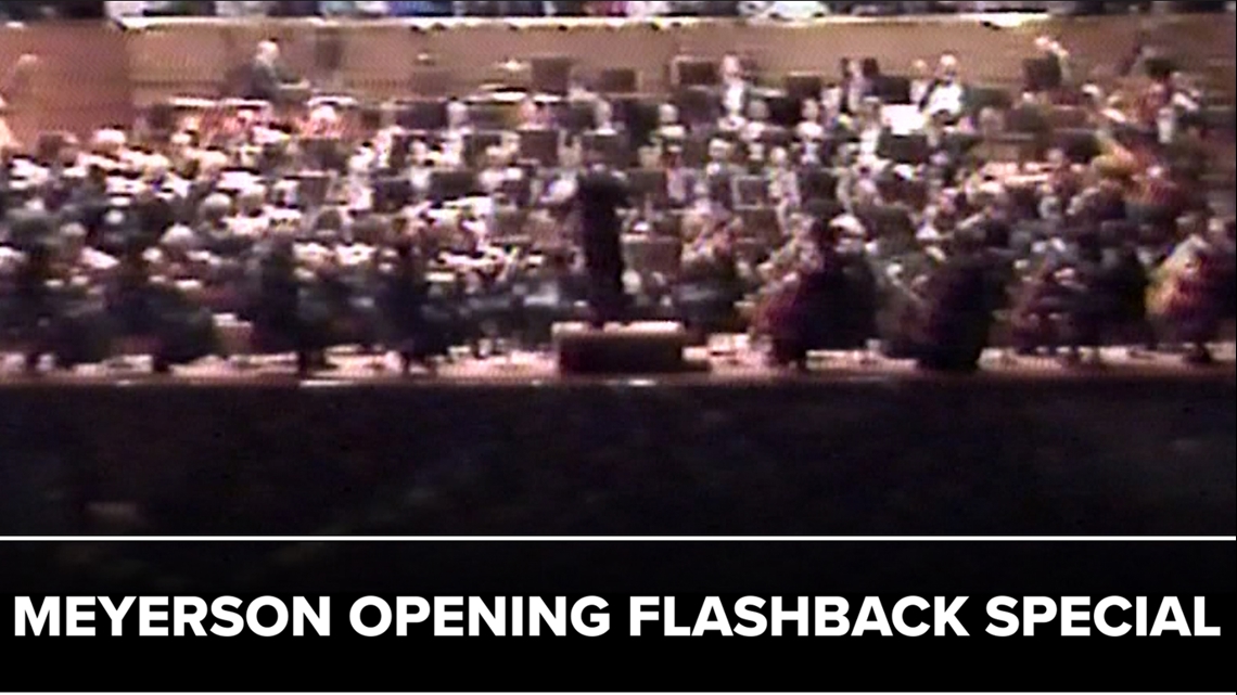FLASHBACK: WFAA'S coverage of Dallas Meyerson Symphony Center's historic 1989 opening