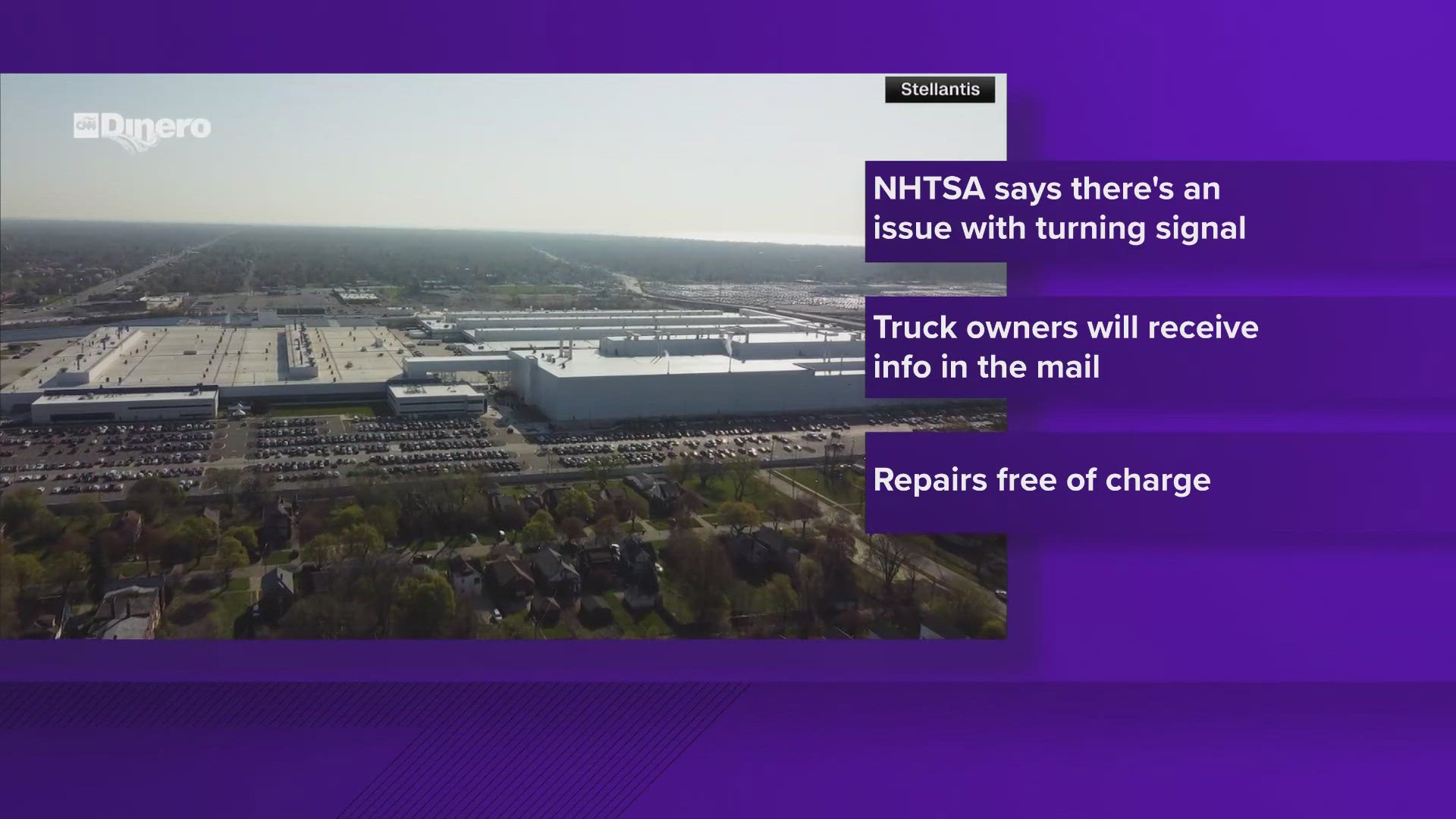 Officials say the vehicles have an issue with their steering control modules which could cause drivers to use the wrong signal for a lane change.