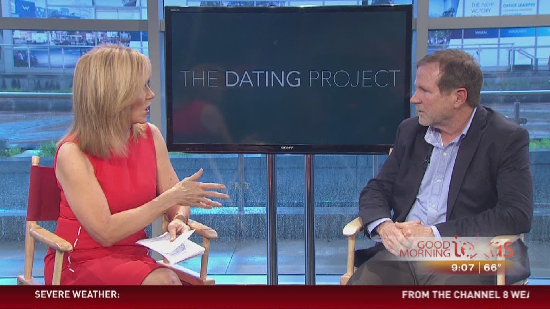 Oscar-winning film maker, Chris Donahue returns to North Texas to screen his new movie "The Dating Project".