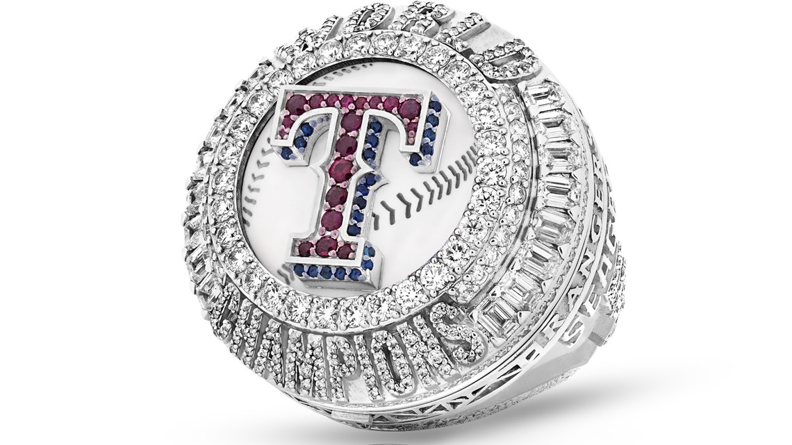 World Series Bling Here S A Look At The Texas Rangers Championship Rings