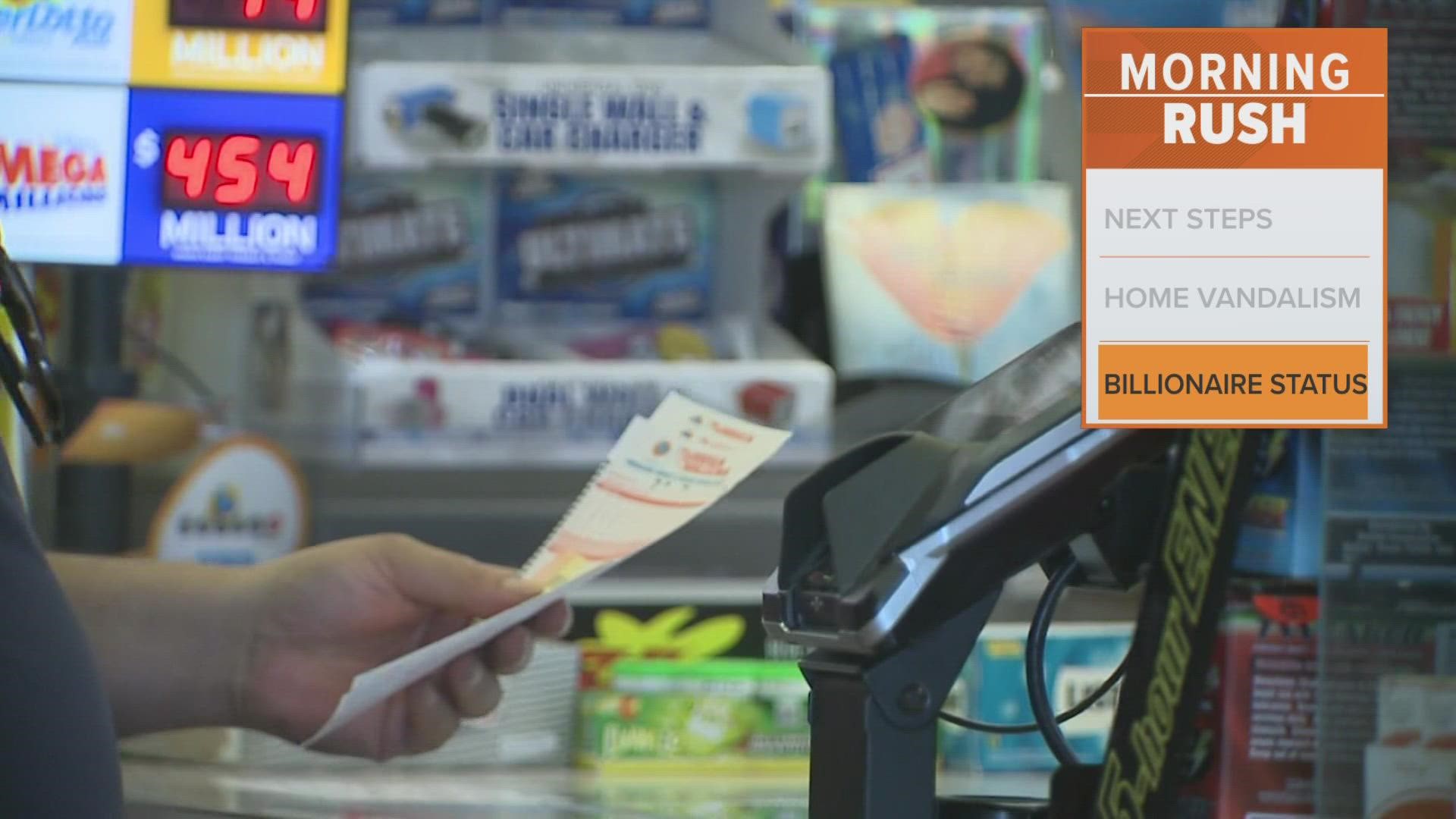 The odds of winning the Powerball jackpot are 1 in 292.2 million.
