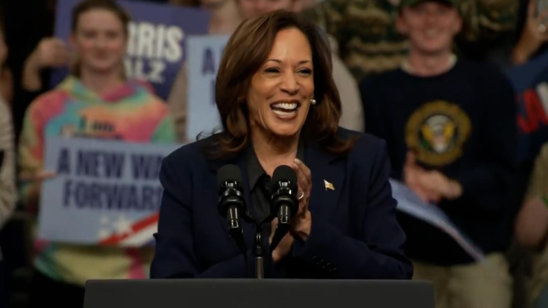 Kamala Harris full speech at La Crosse, WI campaign event (Oct. 17