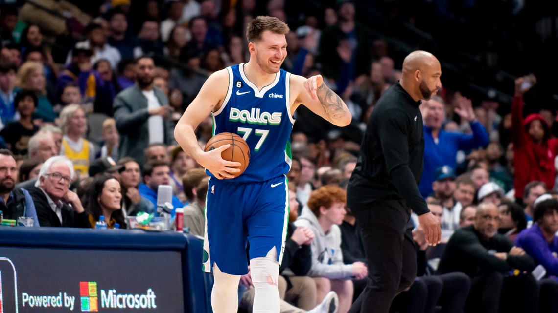 Basketball Forever - Jalen Brunson lost a bet to Luka Doncic so he