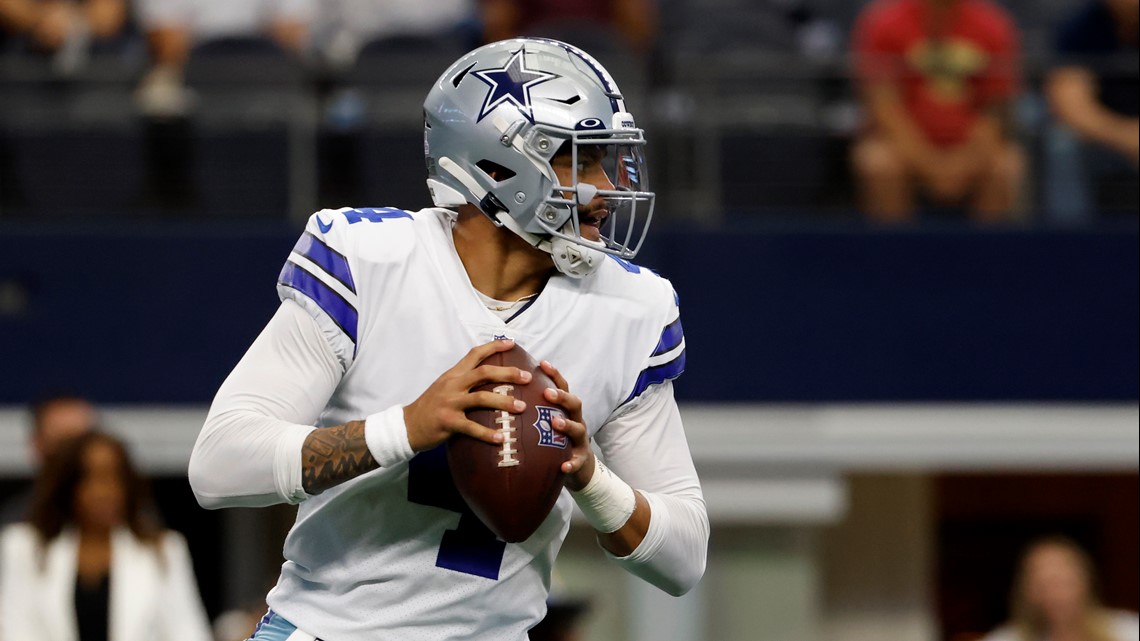 Dak Prescott out against Vikings after testing calf injury