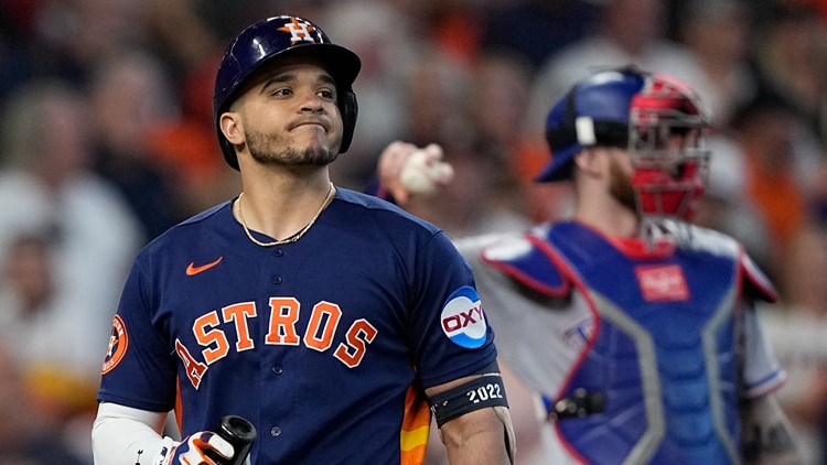 Houston Astros on X: The Oxy logo will be featured on the Astros jersey  sleeve throughout the regular season and any Postseason games.   / X