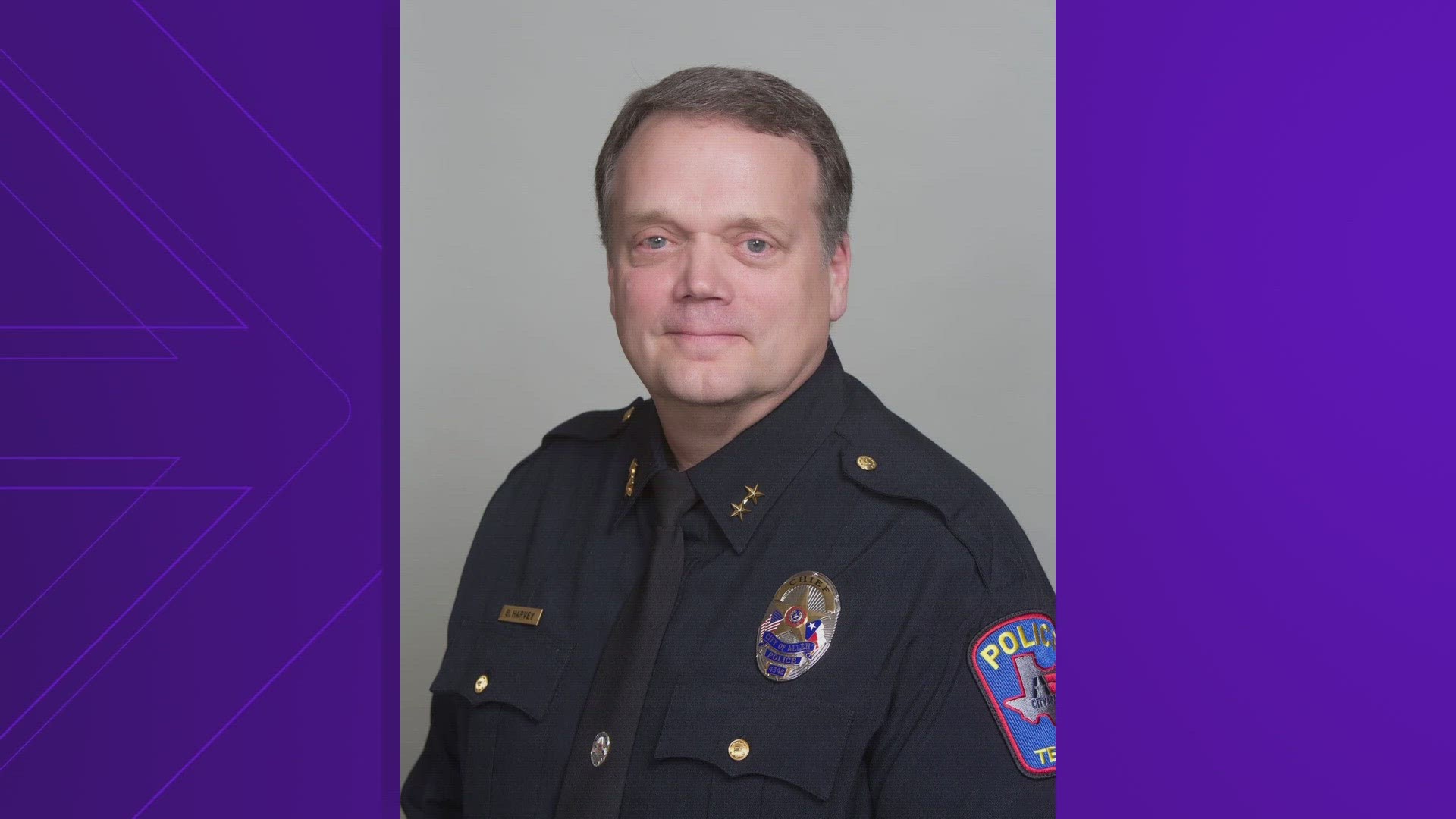 Allen Police Chief Brian Harvey retiring effective Feb. 1.