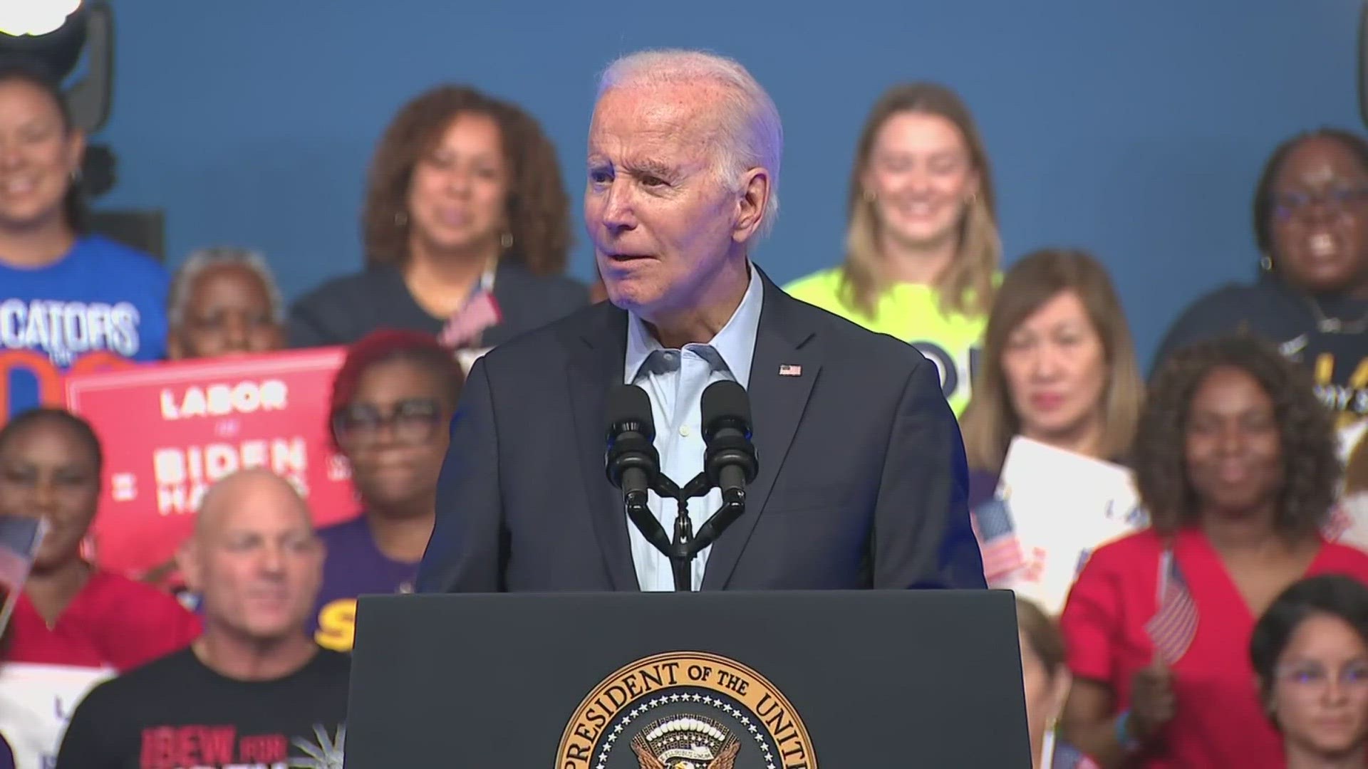 2024 elections Biden holds first major campaign event in Philly