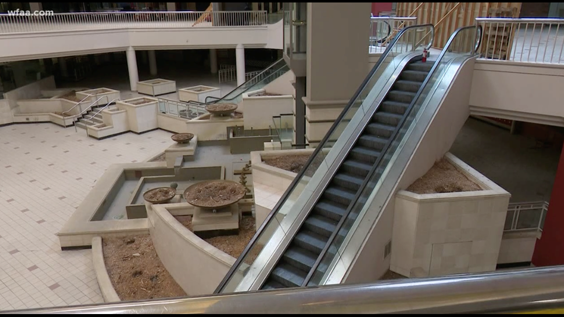 Inside Dallas' Valley View Mall, nearly dead with only a few holdouts