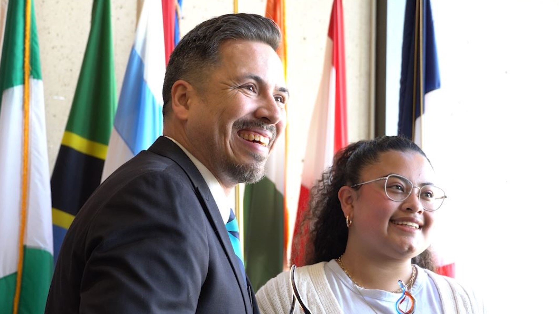 Joaquín Zihuatanejo is now the first poet laureate of the City of Dallas. Madison Rojas is the first youth poet laureate. Together, they will inspire future poets.