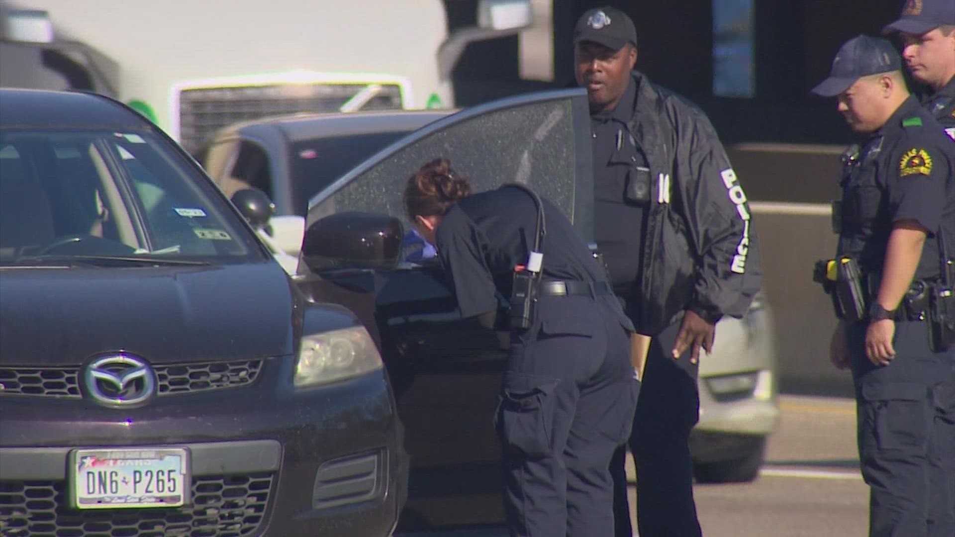 Dallas police are investigating a road rage shooting that took place on the southbound lanes of the Central Expressway.