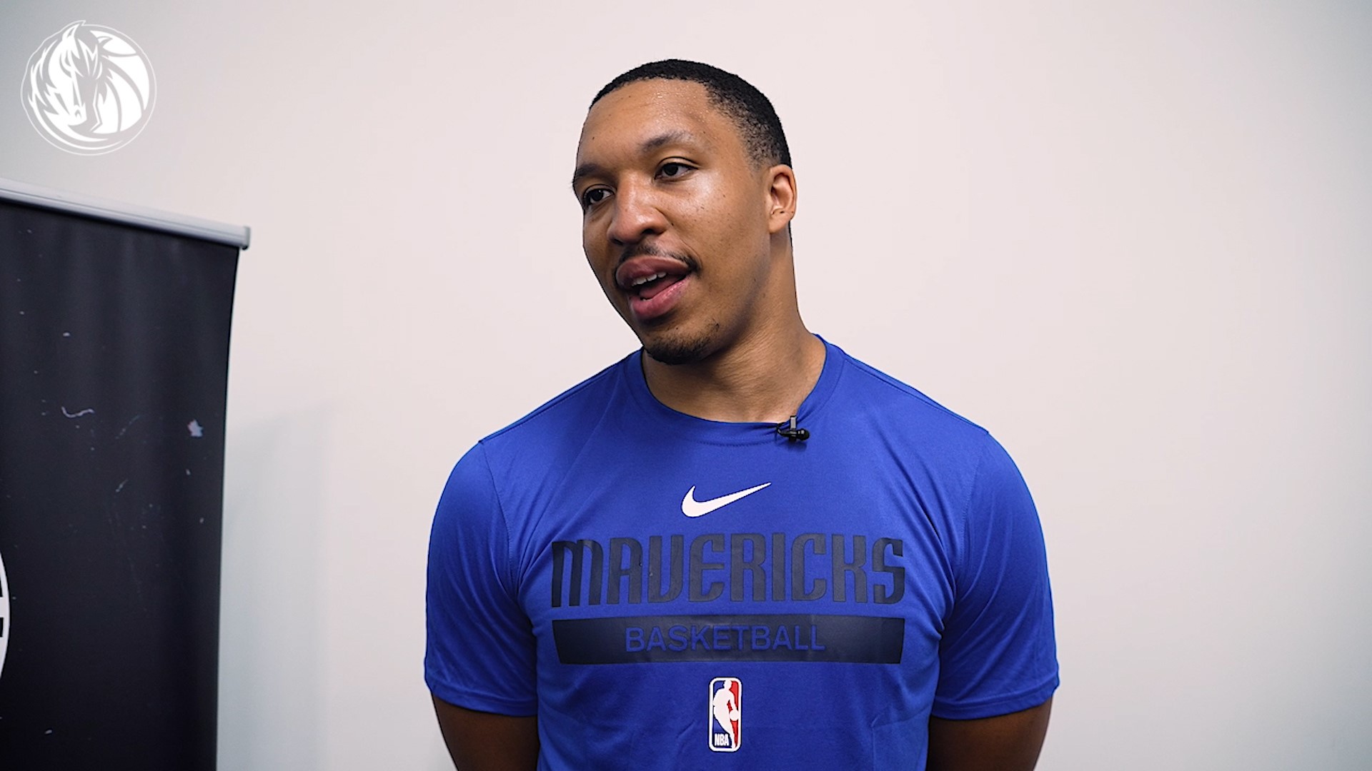 The Mavs were involved in a three-team trade that brought Grant Williams to Dallas. He spoke to the media at a Mavs summer camp on Wednesday.