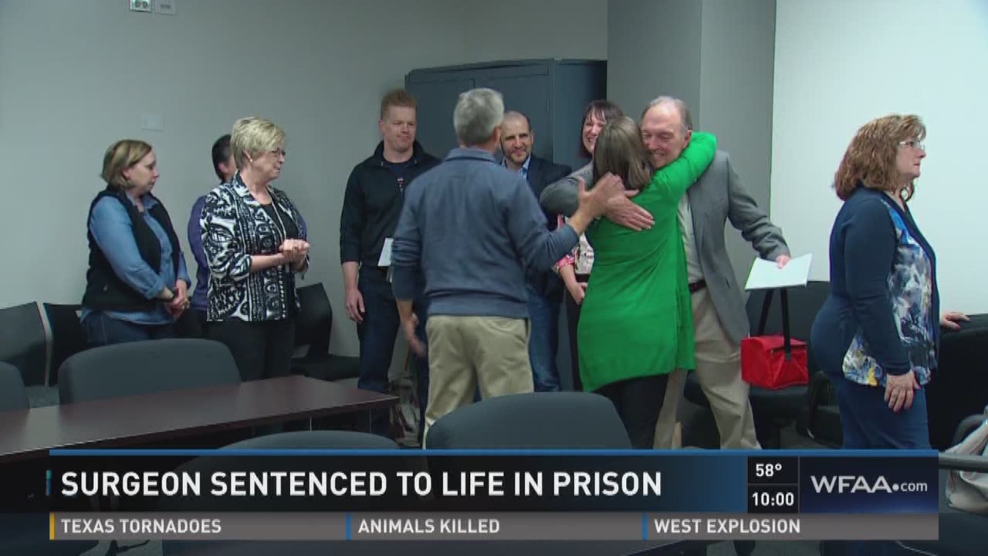 Surgeon sentenced life in prison 