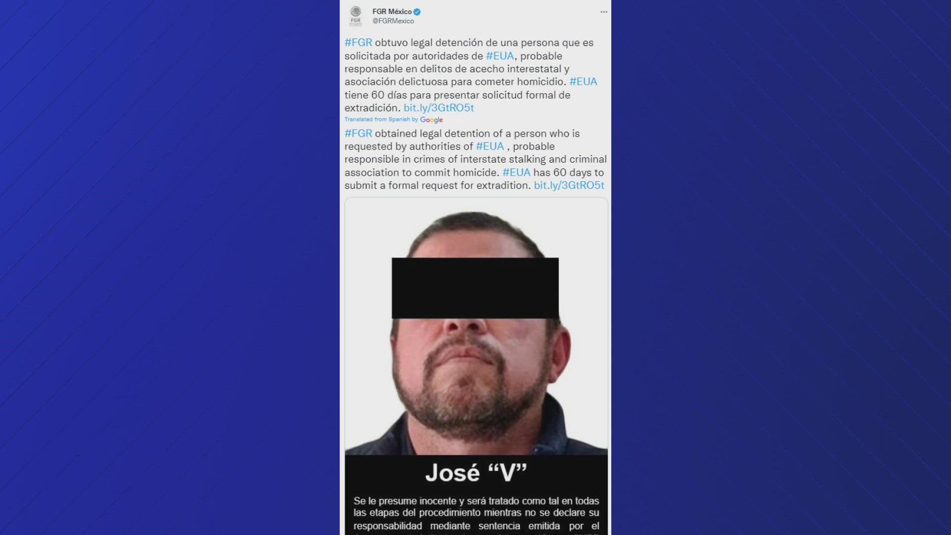 Jose Rodolfo Villareal-Hernandez, known as "El Gato," was arrested in Mexico.