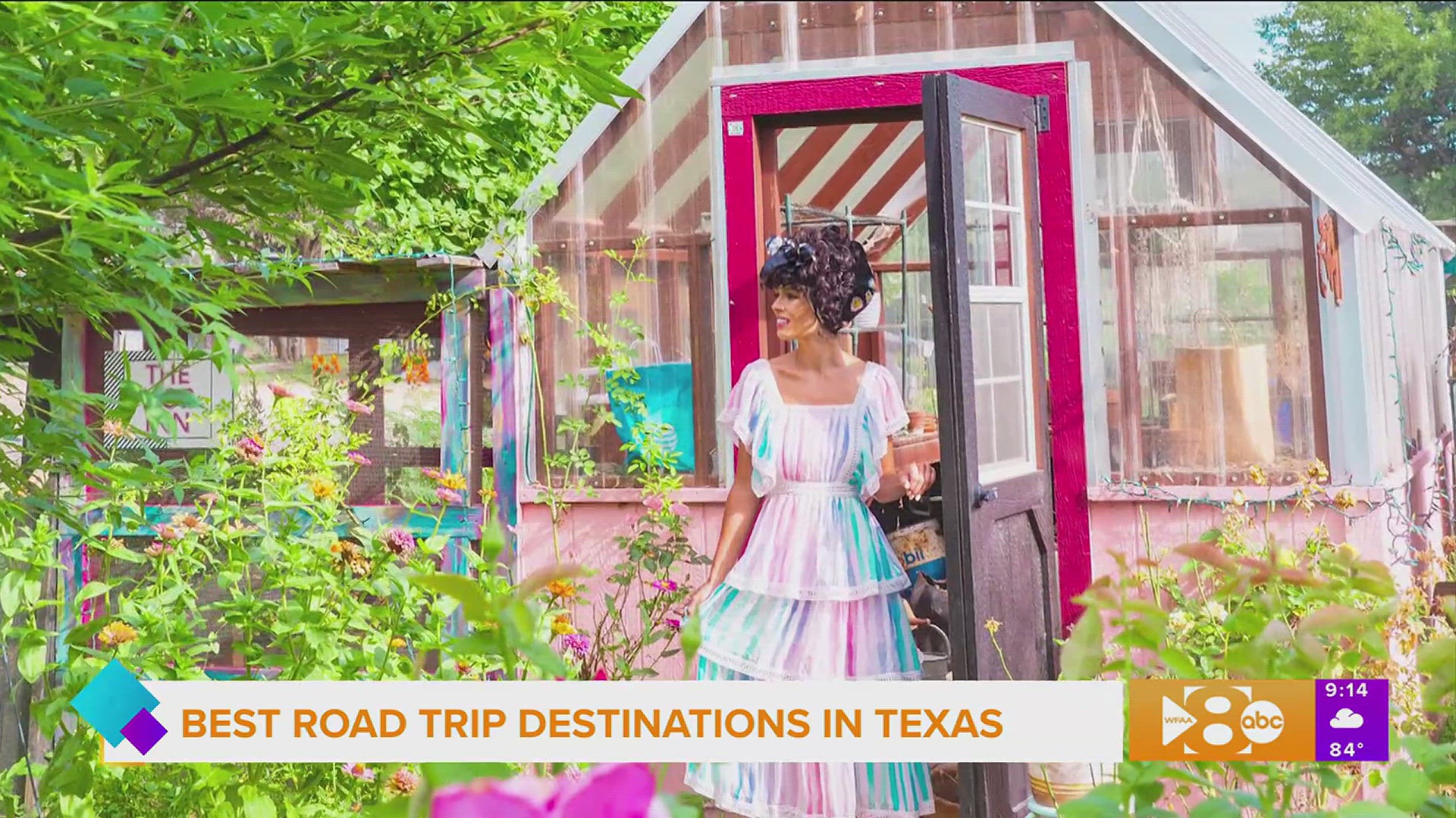 My Curly Adventures blogger Jessica Serna shares her list of best road trip spots across Texas. Go to mycurlyadventures.com for more information.