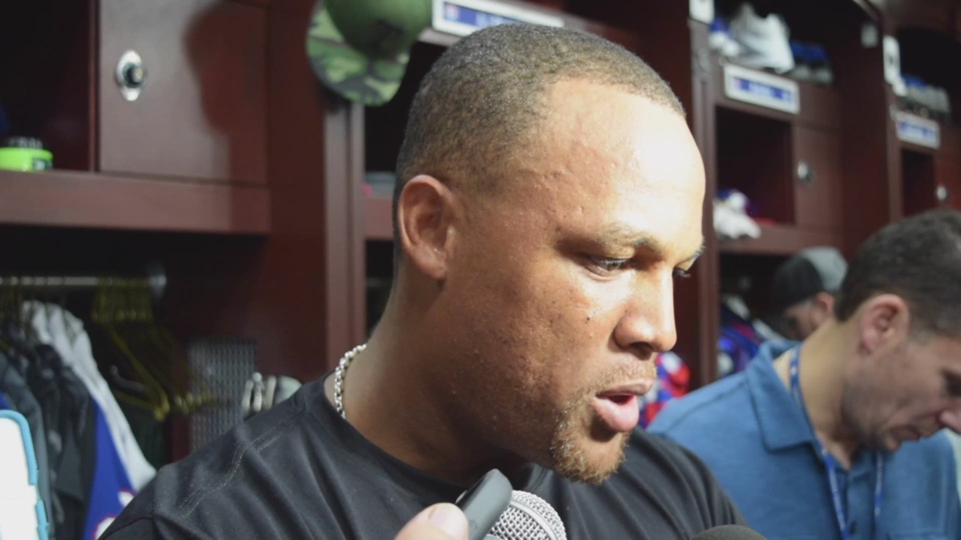 Adrian Beltre talks about his return to the Rangers, how he feels physically, and Joey Gallo's play in his stead.