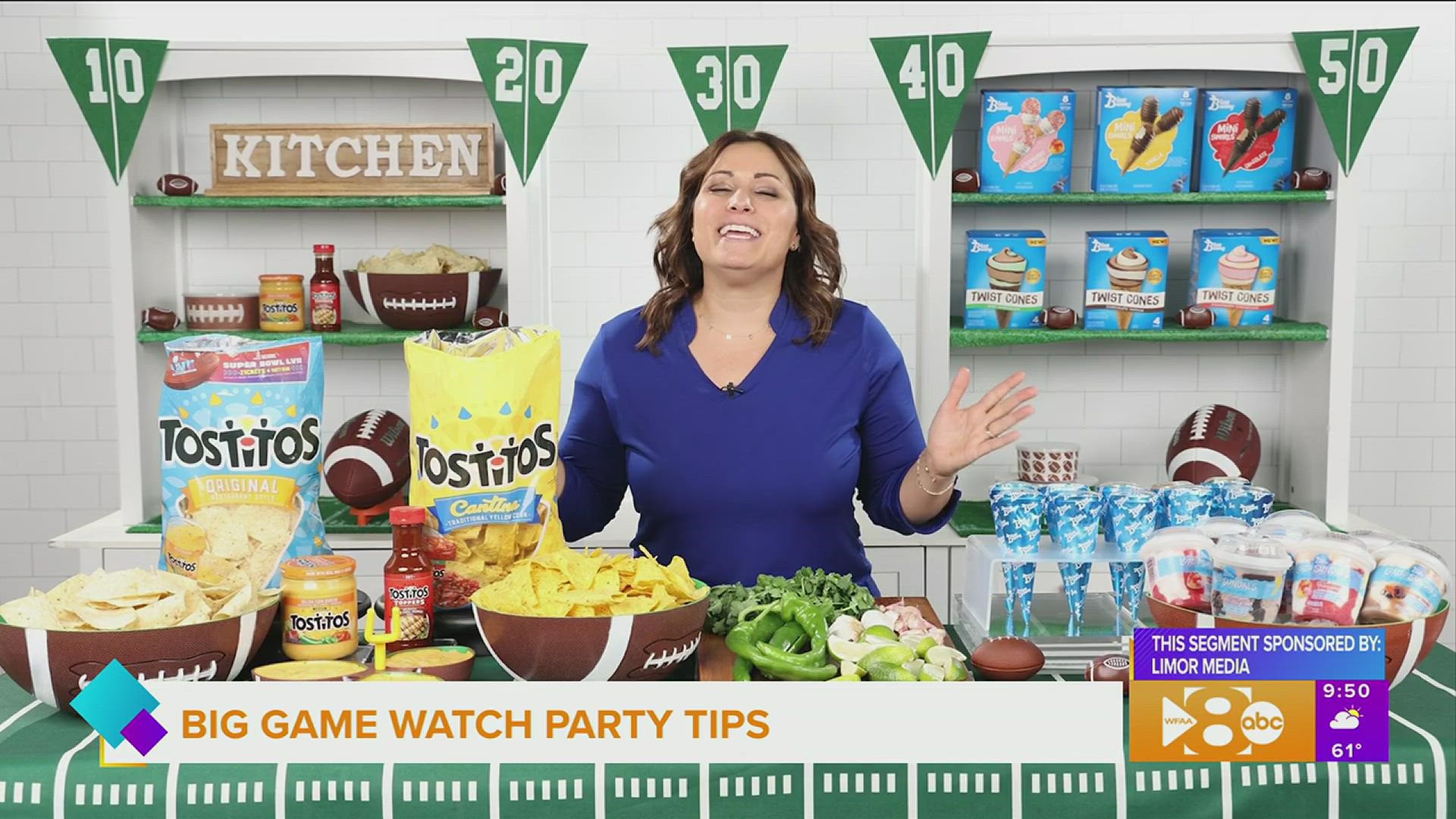 Limor Suss is back with her top big game watch party tips. This segment is sponsored by Limor Media. Follow Limor on Instagram or go to limor.tv for more info.