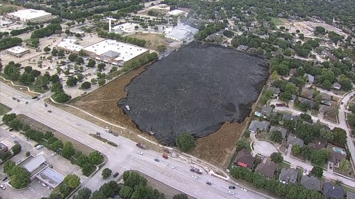 Fire extinguished on Flower Mound's flower mound