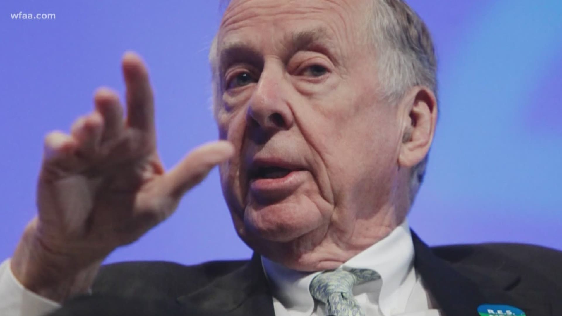 At the funeral for T. Boone Pickens, friends shared personal stories of a billionaire’s struggles and triumphs. The service was held Thursday in Dallas.