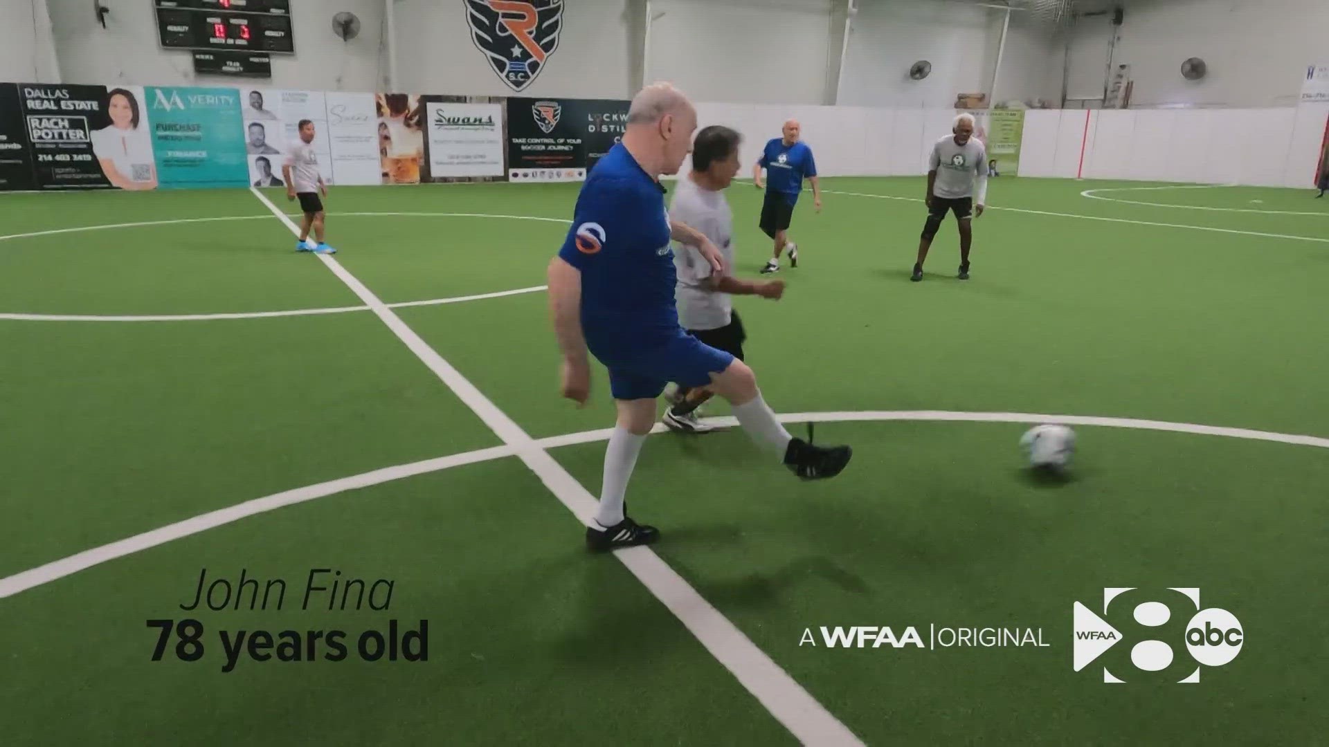 The 60-and-over league started as an way for senior citizens to keep enjoying their love for soccer.