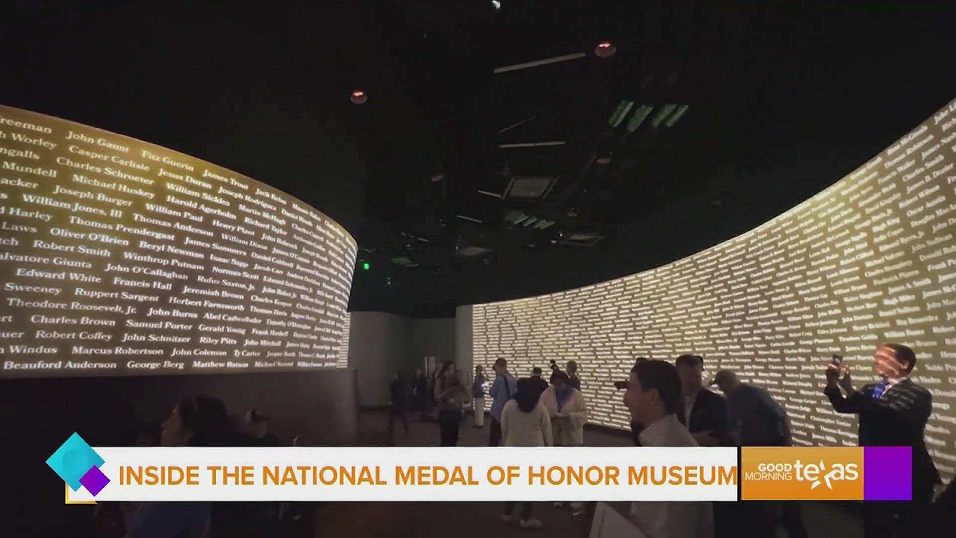 Paige takes us inside the National Medal of Honor Museum. 
