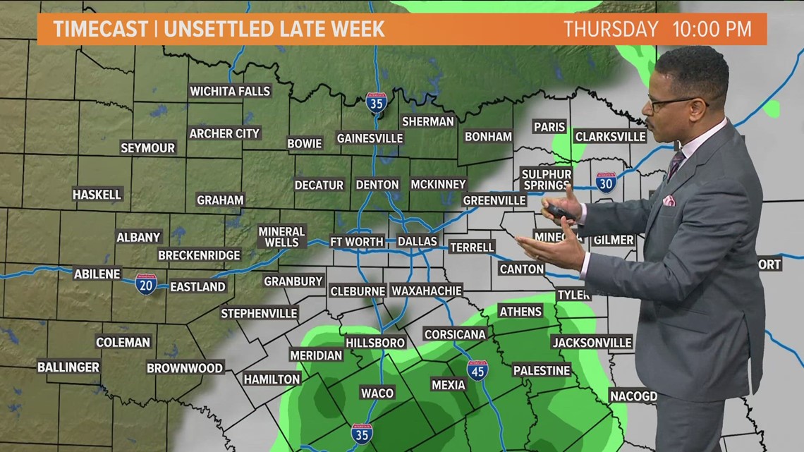 DFW Weather: Latest Rain Timeline And Chances This Week | Wfaa.com