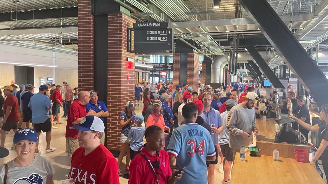 Section 128 at Globe Life Field 