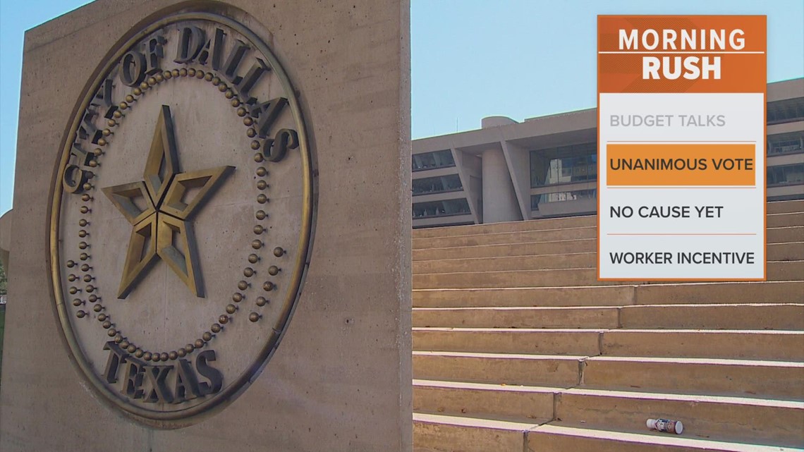 Dallas Mayor Eric Johnson praises new city budget