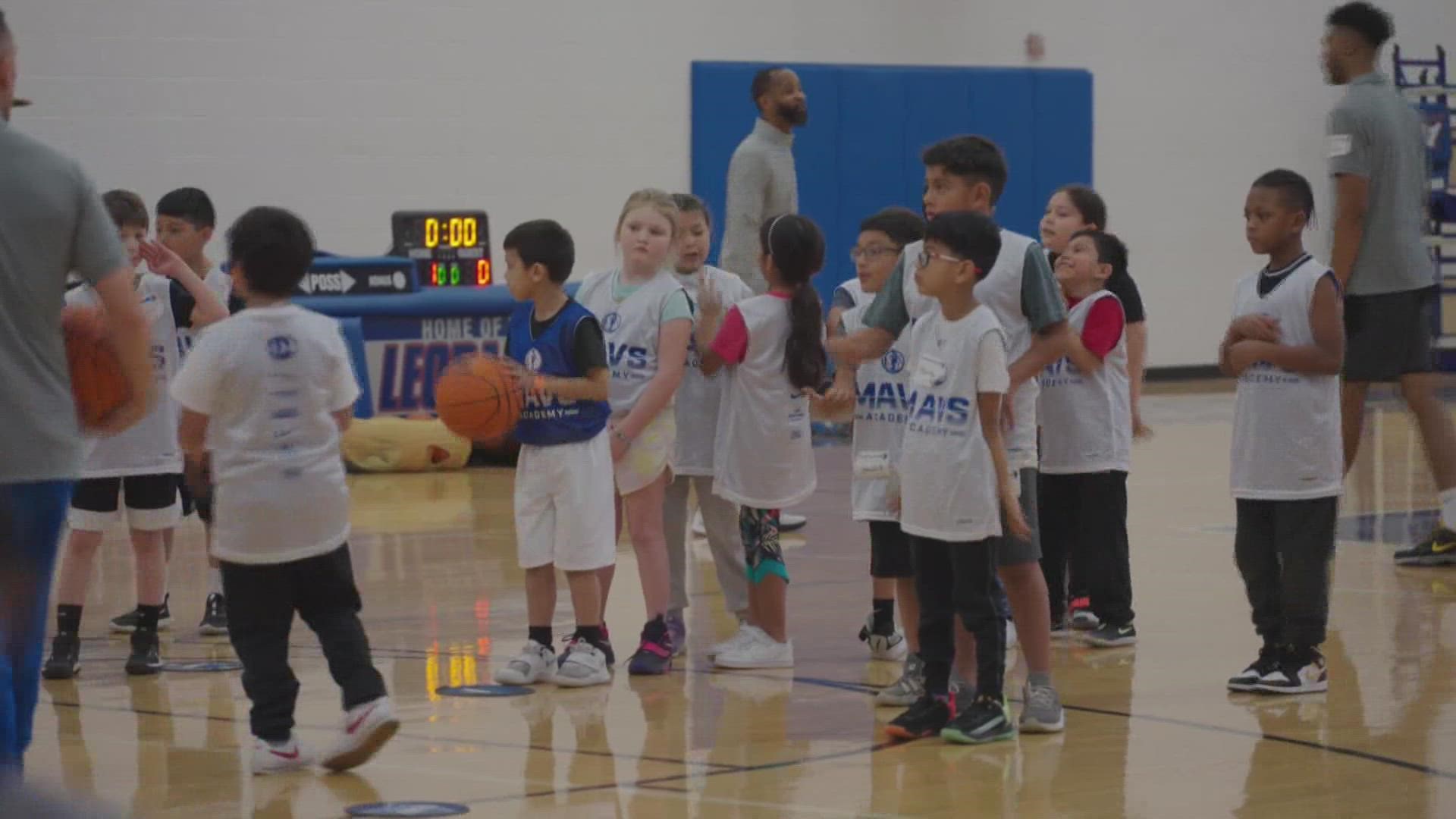 Kids of all ages can work on their dance steps or their jump shot at summer camps put on by the Dallas Mavericks.