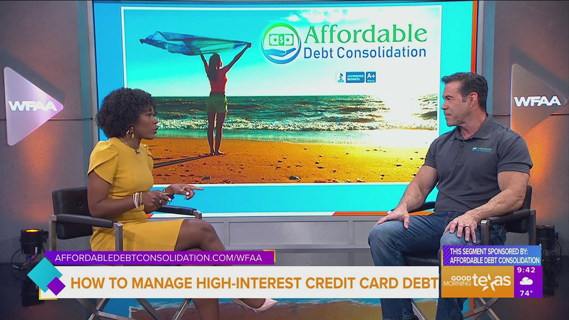 This segment is sponsored by: Affordable Debt Consolidation