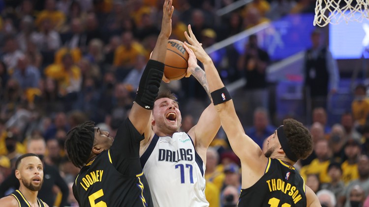 Not in Phoenix anymore: Doncic, Mavericks go cold as Curry, Warriors claim Game 1 of Western Conference Finals