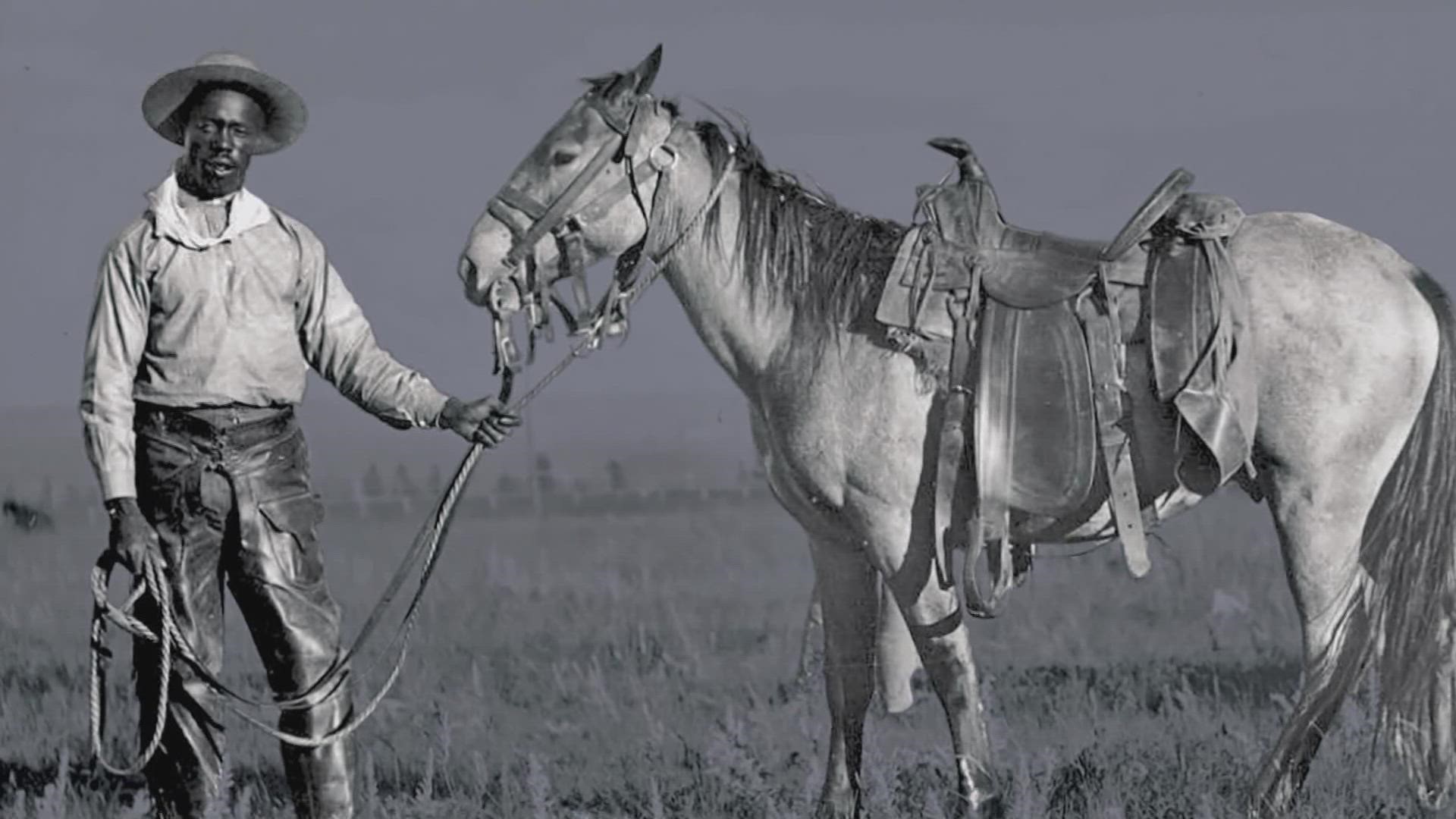 Black Cowboys: An American Story will be at the African American Museum through the spring.