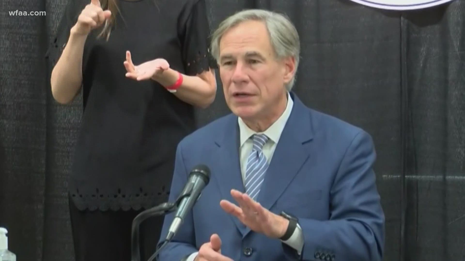 No state shutdown is coming. The Texas governor encouraged Texans to double-down on health and safety protocols.