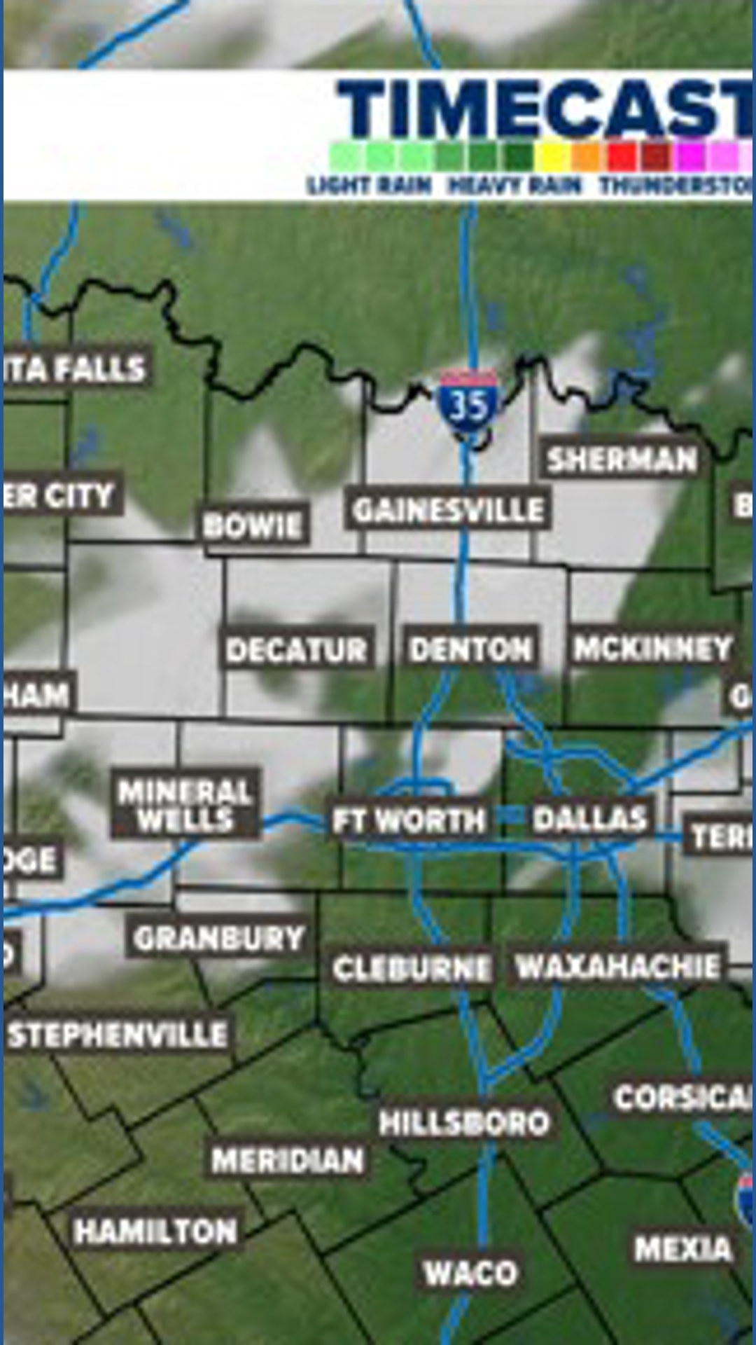 DFW Weather: Cloudy Thursday night, low rain chances headed into the ...