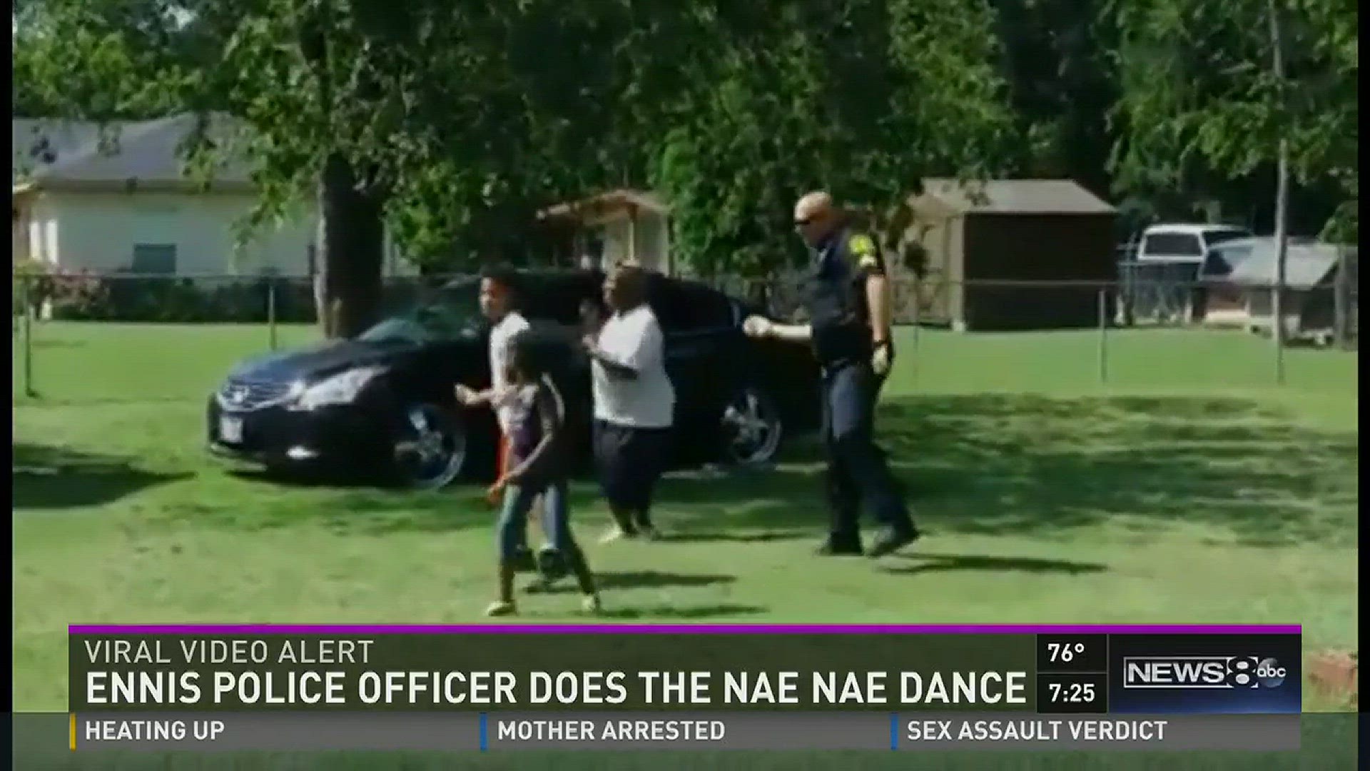 Going viral: Dancing Ennis officer | wfaa.com