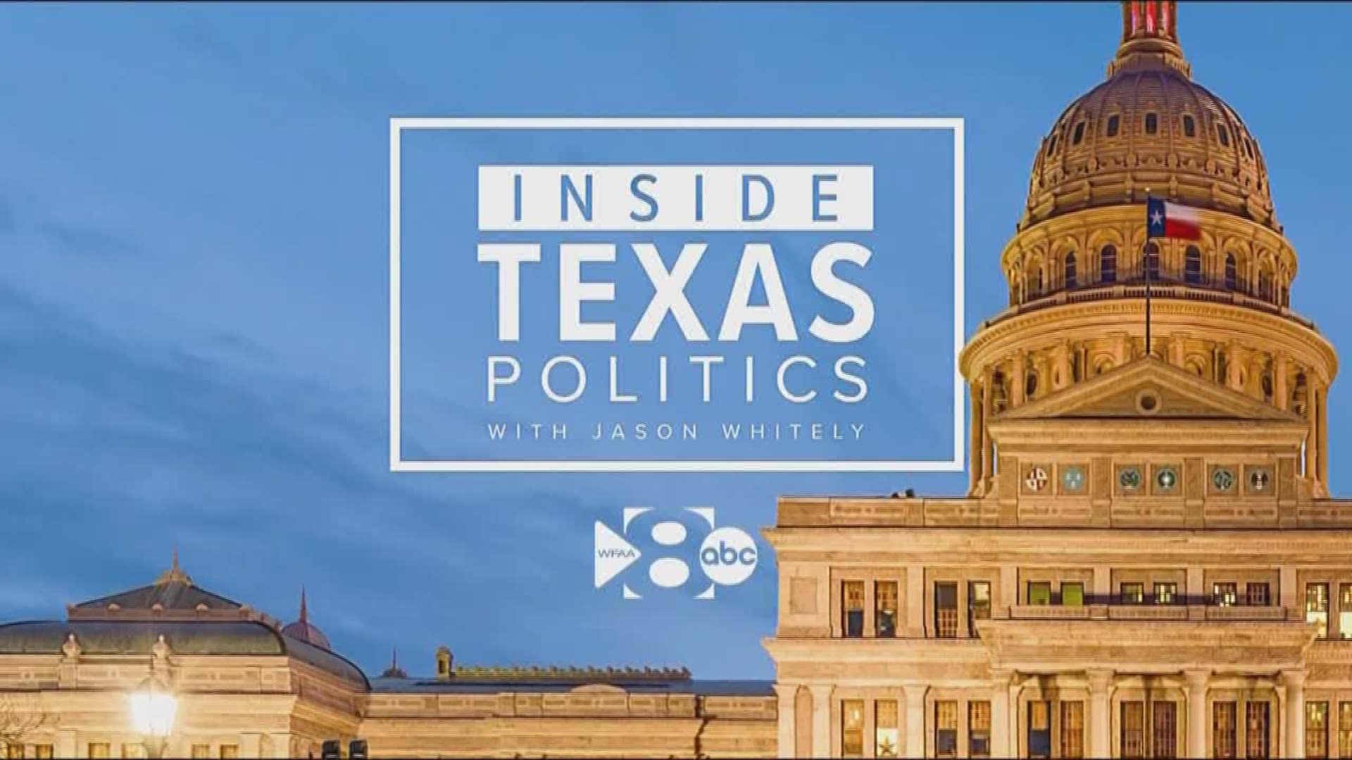 With a final full week before election day, Inside Texas Politics began with an interview with Congressman Beto O'Rourke, the Democratic candidate for U. S. Senate.