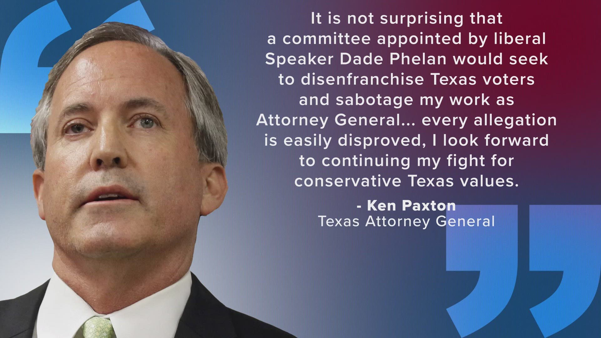 Four investigators testified that they believe Paxton broke numerous state laws, misspent office funds and misused his power to benefit a friend and political donor.