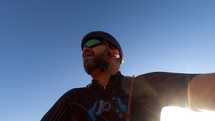 Early onset Parkinson's diagnosis not keeping Celina triathlete from chasing his dreams