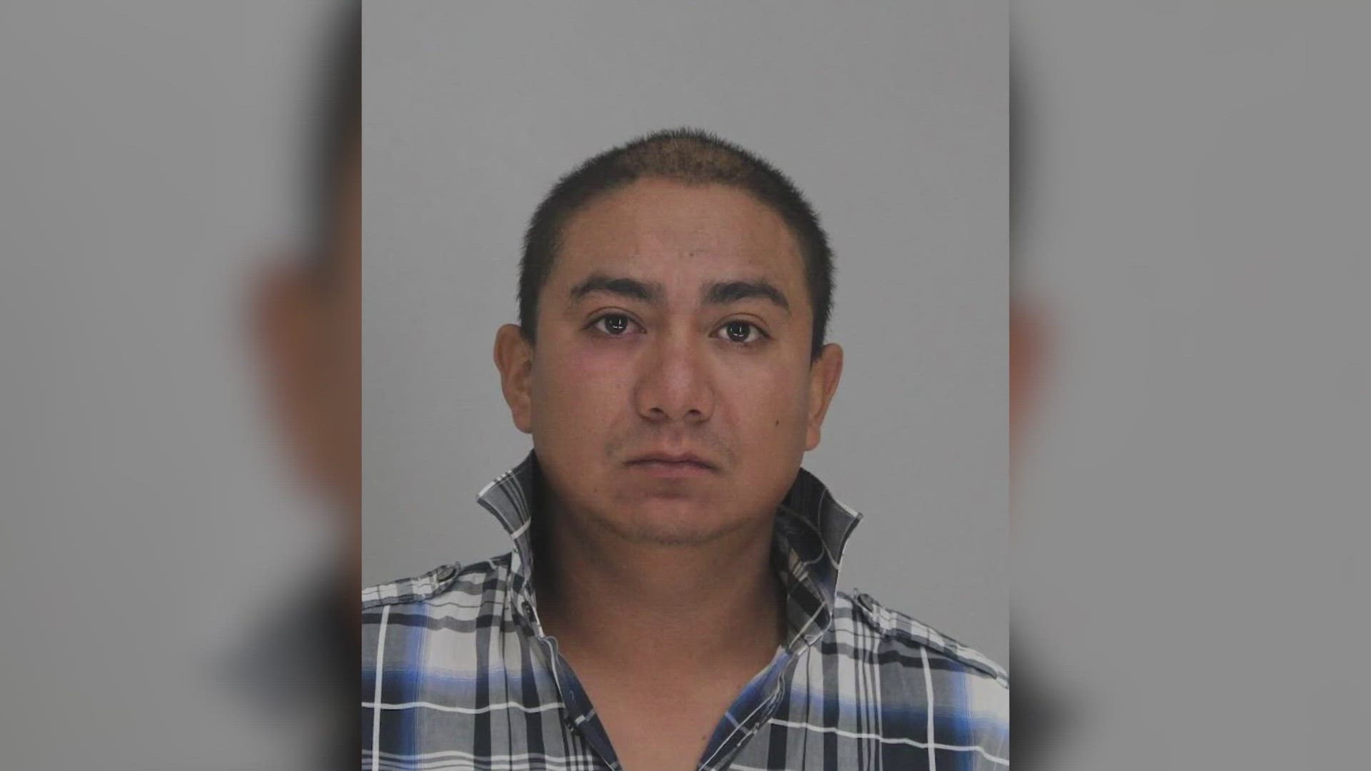 Oscar Sanchez Garcia was arrested for beating his girlfriend in March.