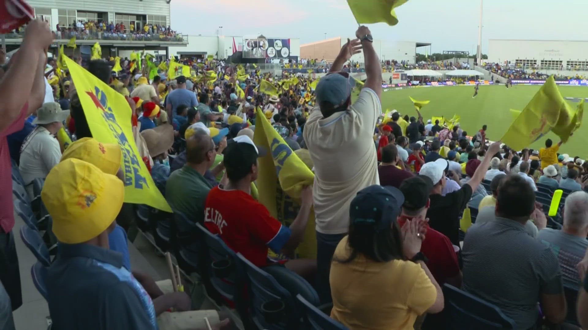 Sold-out crowd attends Major League Cricket debut in Texas wfaa