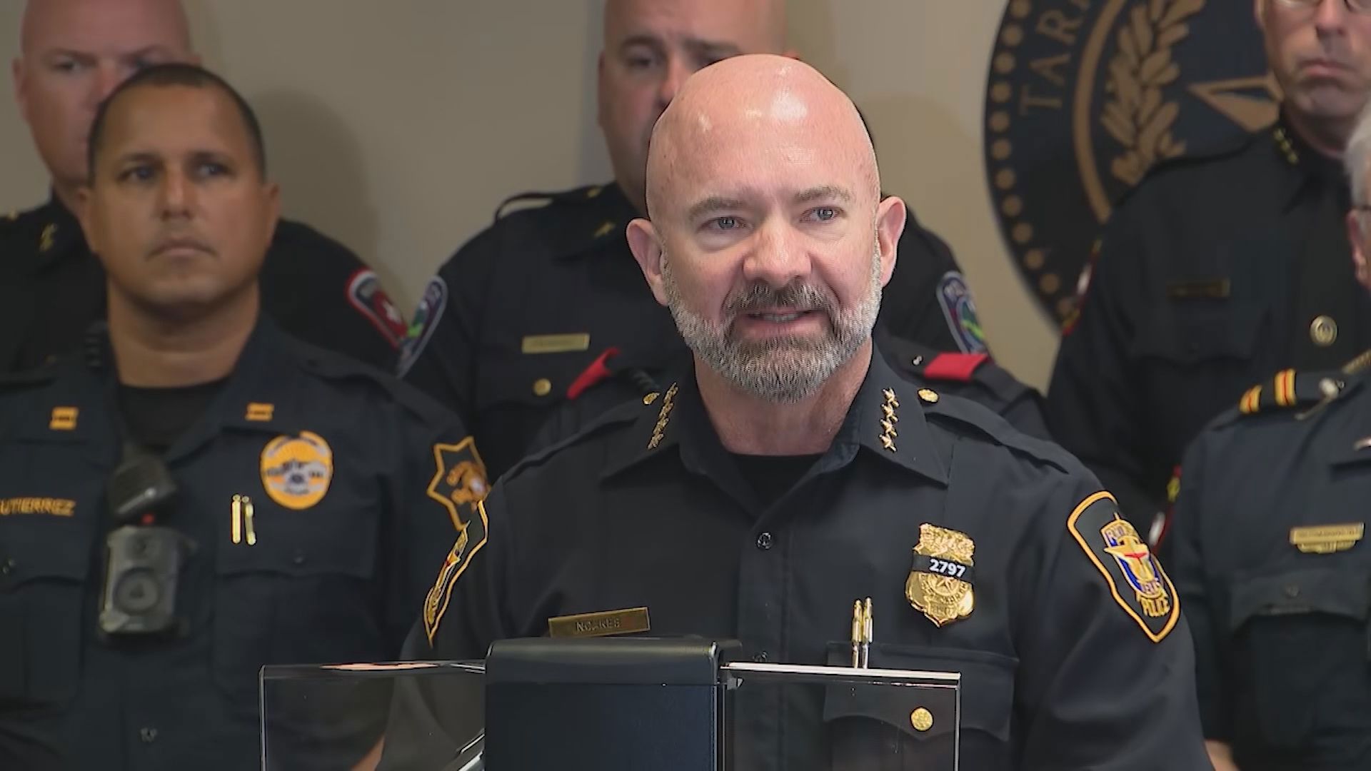 Chief Neil Noakes will step down in May 2025, coinciding with his 25th year as a member of the Fort Worth Police Department.